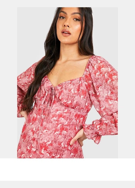 Платье для беременных boohoo 40 Розовый GZZ40556_роз.цв_04 - изображение 3