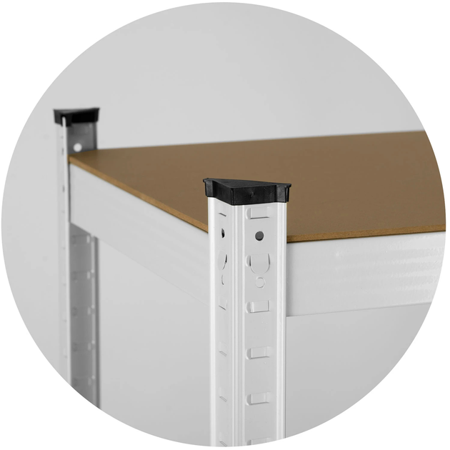 Regał magazynowy Humberg 4847 180 x 90 x 40 cm (5908220477778) - obraz 6