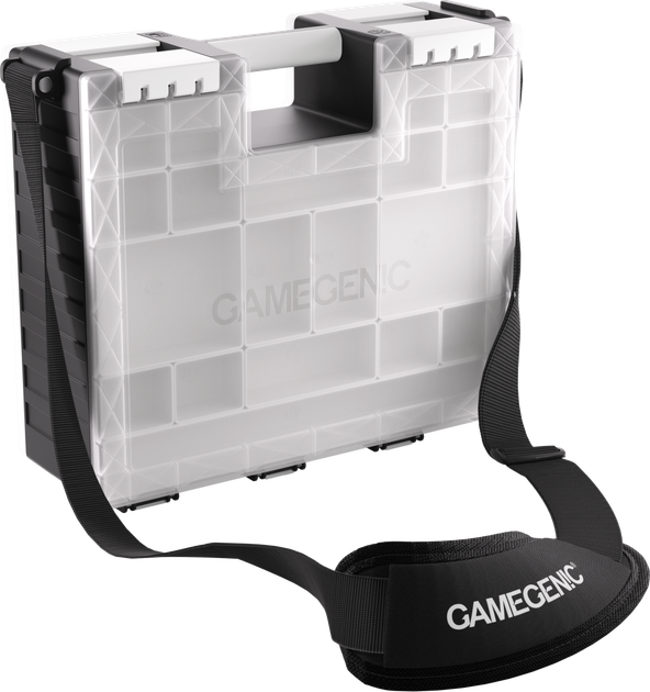 Walizka dwustronna Gamegenic Game Castle Black/White/Clear GGS22038ML (4251715414569) - obraz 2