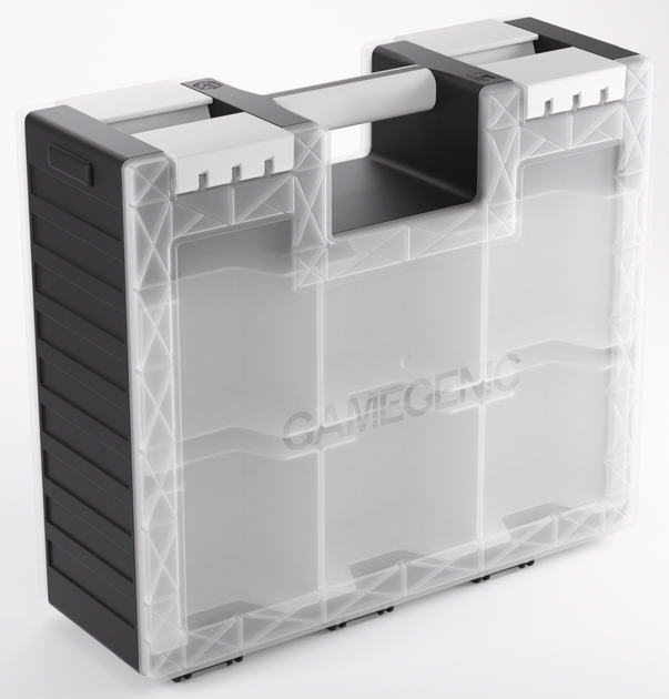 Двосторонній футляр Gamegenic Game Castle Black/White/Clear GGS22038ML (4251715414569) - зображення 3
