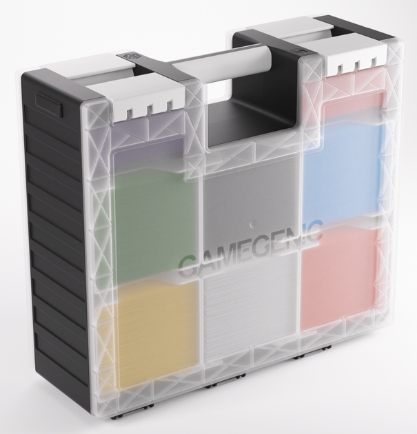 Двосторонній футляр Gamegenic Game Castle Black/White/Clear GGS22038ML (4251715414569) - зображення 12