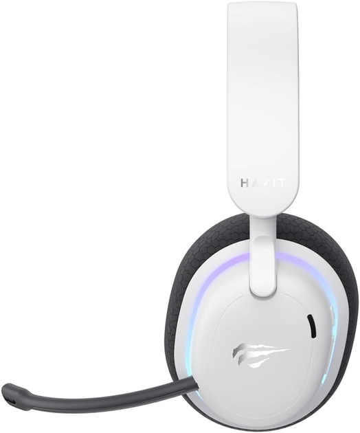 Навушники Havit Fuxi-H7 White/Black (6939119080594) - зображення 4