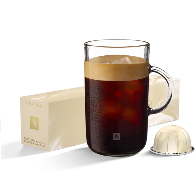 Nespresso Coconut Vanilla Flavour Over Ice