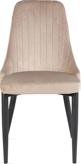 Krzesło do kuchni i salonu HOMLA LOUIS 45 x 45 x 90 cm Beige (5904183823966) - obraz 2