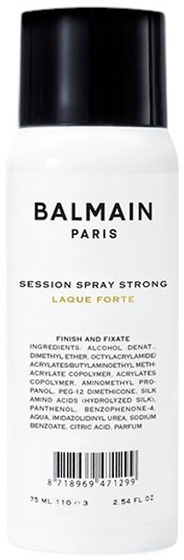Lakier do włosów Balmain Session Spray Strong mocno utrwalający 75 ml (8718969471299) - obraz 1