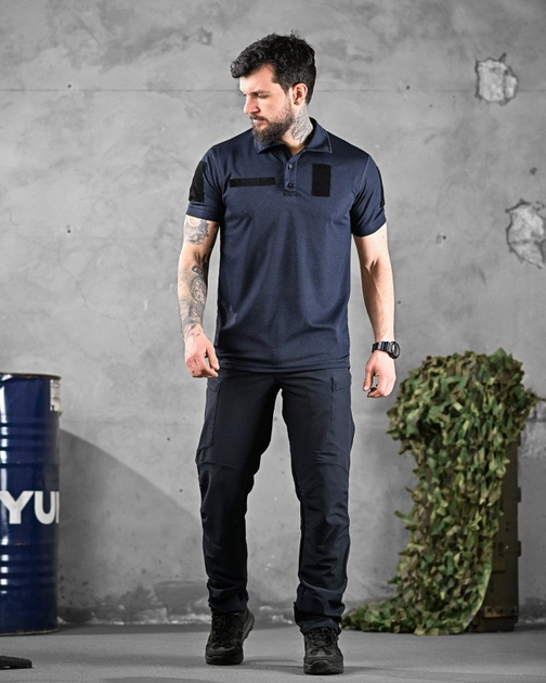 Тактический летний костюм Series Tactical Combat Blue S - изображение 2