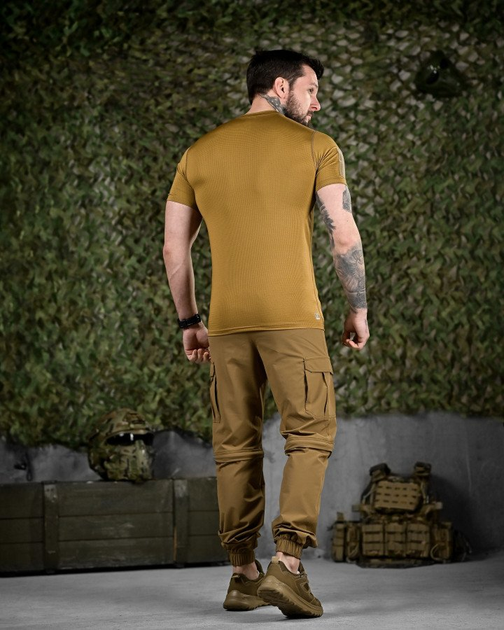 Тактический летний костюм Штаны-шорты Tactical Combat Series Coyote S - изображение 4