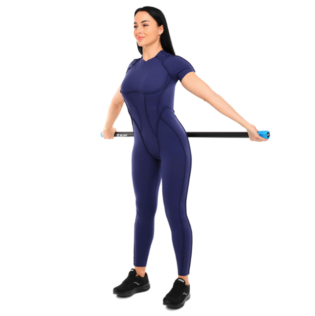 Body Bar Бодібар Zelart 6кг FI-5457-6 (довжина 123см, вуглецева сталь (Carbon steel), TPU) - Фото 8 Body Bar Бодібар Zelart 6кг FI-5457-6 (довжина 123см, вуглецева сталь (Carbon steel), TPU) - изображение 8