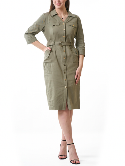 Платье MODA Хаки 44 (78834) - Фото 1 Платье MODA Хаки 44 (78834) - изображение 1