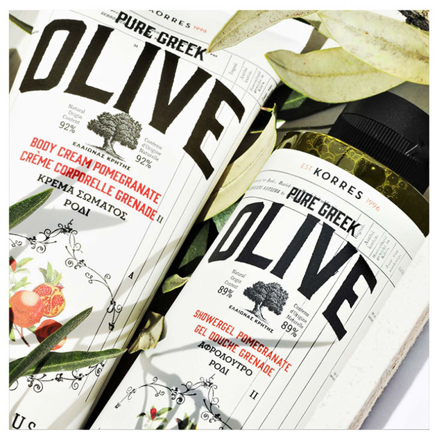 Крем для тіла Korres Olive Pomegranate 250 мл (5203069089275) - зображення 3