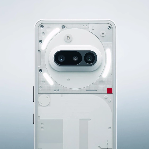 Мобильный телефон Nothing Phone 3a 5G 8/128GB White (A10400143