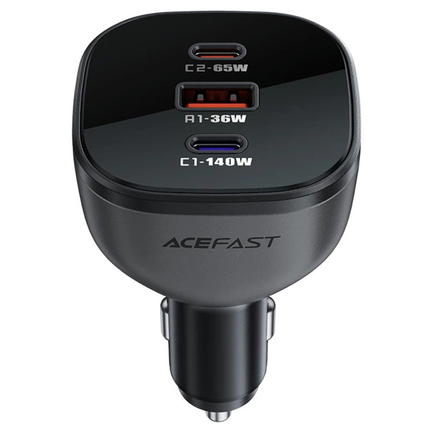 Автомобільний зарядний пристрій ACEFAST B14 165W, Black - зображення 4