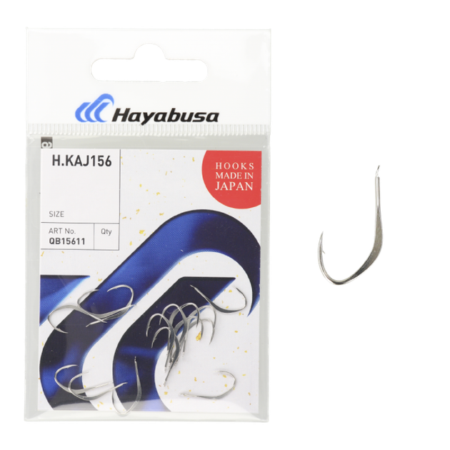 Крючок Hayabusa H.KAJ156NI №12 (15шт) - Фото 3 Крючок Hayabusa H.KAJ156NI №12 (15шт) - изображение 3