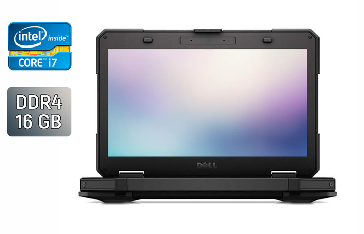 Защищенный ноутбук Dell Latitude 14 Rugged 5414 / 14" (1920x1080) IPS / Intel Core i7-6600U (2 (4) ядра по 2.6 - 3.4 GHz) / 16 GB DDR4 / 512 GB SSD / Intel HD Graphics 520 / Fingerprint / Windows 10 б/у - Фото 1 Защищенный ноутбук Dell Latitude 14 Rugged 5414 / 14" (1920x1080) IPS / Intel Core i7-6600U (2 (4) ядра по 2.6 - 3.4 GHz) / 16 GB DDR4 / 512 GB SSD / Intel HD Graphics 520 / Fingerprint / Windows 10 б/у - изображение 1