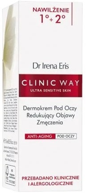 Krem pod oczy Dr. Irena Eris Clinic Way 15 ml (5900717571914) - obraz 2