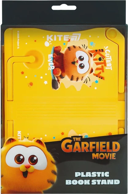 Підставка для книг Kite Garfield Пластикова Жовта (GF25-391) - Фото 3 Підставка для книг Kite Garfield Пластикова Жовта (GF25-391) - зображення 3