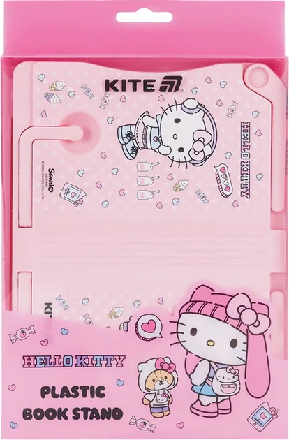 Підставка для книг Kite Hello Kitty Пластикова Рожева (HK25-391-1) - зображення 3