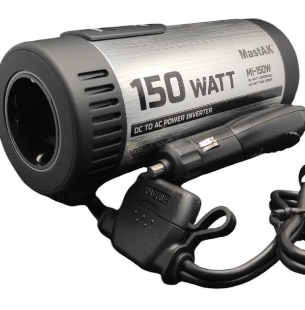 Перетворювач напруги з 12v в 220v MastAK MI-150W - Фото 7 Перетворювач напруги з 12v в 220v MastAK MI-150W - зображення 7