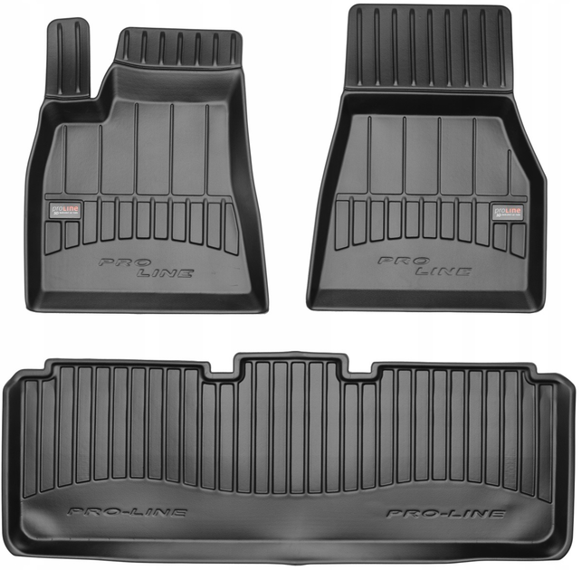 Zestaw dywaników samochodowych Frogum ProLine 3D do Tesla Model S od 2012 3 szt (5902643408623) - obraz 1