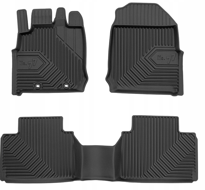 Zestaw dywaników samochodowych Frogum 77 do Isuzu D-MAX III od 2019 3 szt (5902643444386) - obraz 1