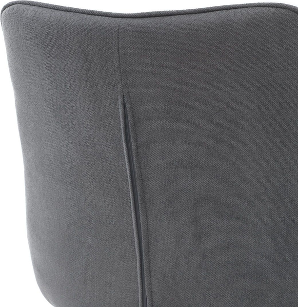 Стілець для кухні та вітальні HOMLA COLIN 53 x 61 x 88 см Graphite (5904183833996) - зображення 5