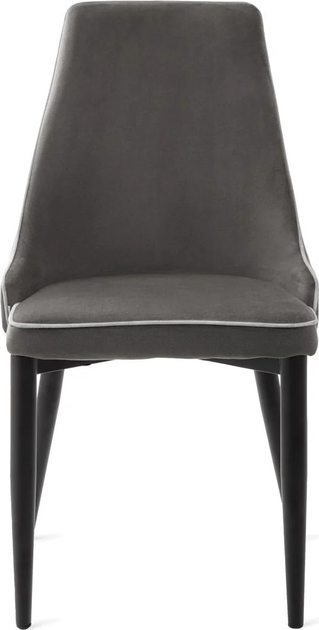 Стілець для кухні та вітальні HOMLA LOUIS RIBBON 44 x 59 x 88 см Grey (5904183848891) - зображення 3