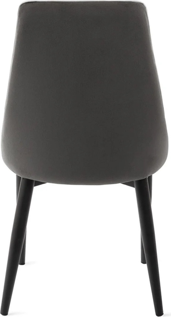 Стілець для кухні та вітальні HOMLA LOUIS RIBBON 44 x 59 x 88 см Grey (5904183848891) - зображення 4