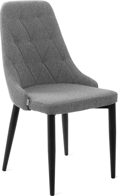 Стілець для кухні та вітальні HOMLA LOUIS QUILTER 44 x 59 x 88 см Grey (5904183848945) - зображення 1