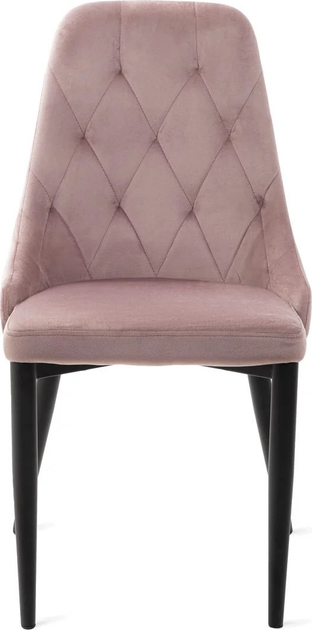 Стілець для кухні та вітальні HOMLA LOUIS QUILTER 44 x 59 x 88 см Pink (5904183848976) - зображення 3