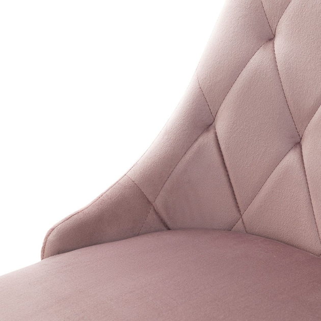 Стілець для кухні та вітальні HOMLA LOUIS QUILTER 44 x 59 x 88 см Pink (5904183848976) - зображення 5