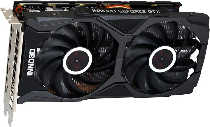 Видеокарта Inno3D RTX 2060 8Gb Super Twin X2 OC (N206S2-08D6X-1710VA15L) (GDDR6, 256 bit, PCI-E v3.0) Б/у - Фото 4 Видеокарта Inno3D RTX 2060 8Gb Super Twin X2 OC (N206S2-08D6X-1710VA15L) (GDDR6, 256 bit, PCI-E v3.0) Б/у - изображение 4