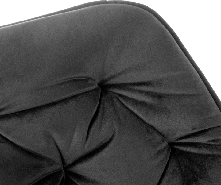 Стілець для кухні та вітальні HOMLA FLOSSI 57 x 63 x 84 см Black (5902869999189) - зображення 5