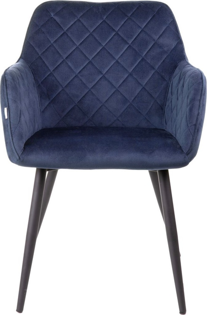 Krzesło do kuchni i salonu HOMLA SHELTON 56 x 60 x 84 cm Blue (5904183860558) - obraz 2