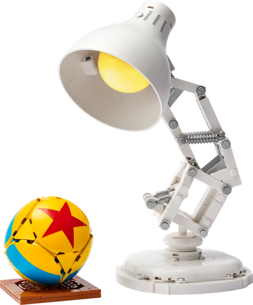 Zestaw klocków LEGO Ideas Disney Pixar Luxo Jr., 613 el. 21357 (5702017829241) - obraz 2