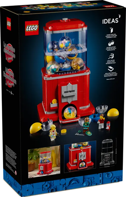 Zestaw klocków LEGO Ideas Maszyna z minifigurkami, 1343 el. 21358 (5702017828367) - obraz 1