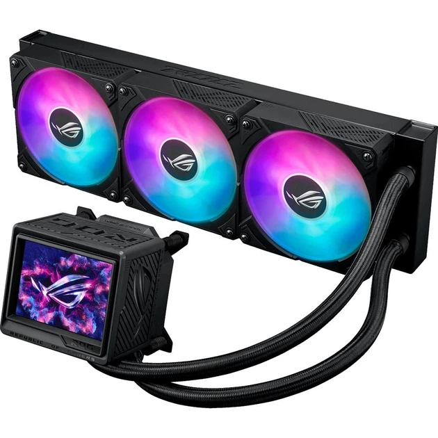 СВО ASUS ROG Ryujin III 360 ARGB Extreme Black (90RC0131-M0EAY0) - зображення 2