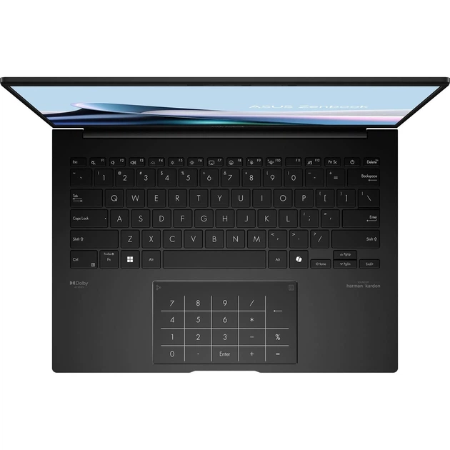 Ноутбук ASUS 14 Zenbook 14 UM3406GA-QD049 OLED/Ryzen 5 AI 430/16GB/512SSD/UMA/DOS/Jade Black (90NB17R1-M009X0) - Фото 4 Ноутбук ASUS 14 Zenbook 14 UM3406GA-QD049 OLED/Ryzen 5 AI 430/16GB/512SSD/UMA/DOS/Jade Black (90NB17R1-M009X0) - изображение 4