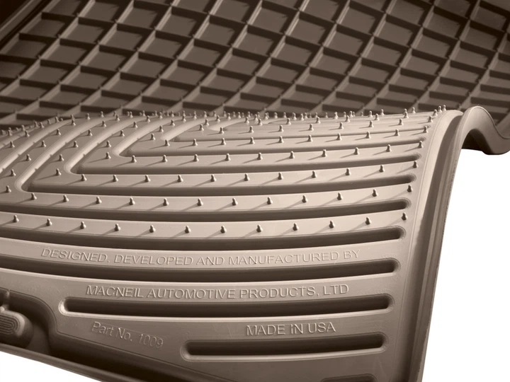 Коврики резиновые второго ряда Ford Mustang 2015 - 2025 черный WeatherTech W687 - изображение 6
