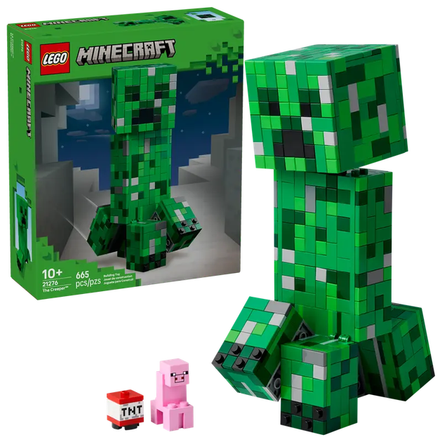 Конструктор LEGO Minecraft Кріпер, 665 ел. 21276 (5702017815503) - зображення 7