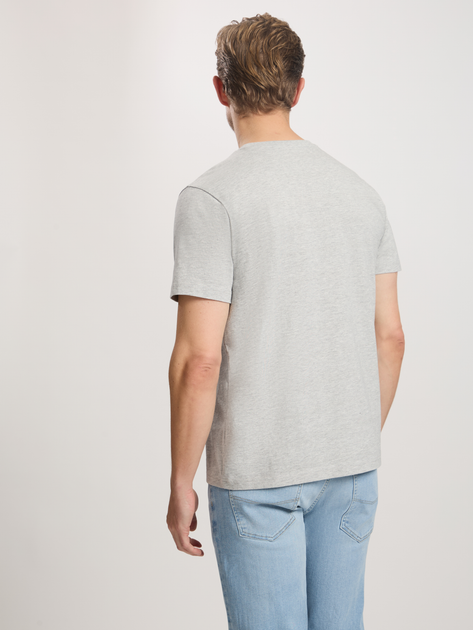 T-shirt męski bawełniany Cross Jeans 16107-004 L Jasnoszary (8697319729849) - obraz 2