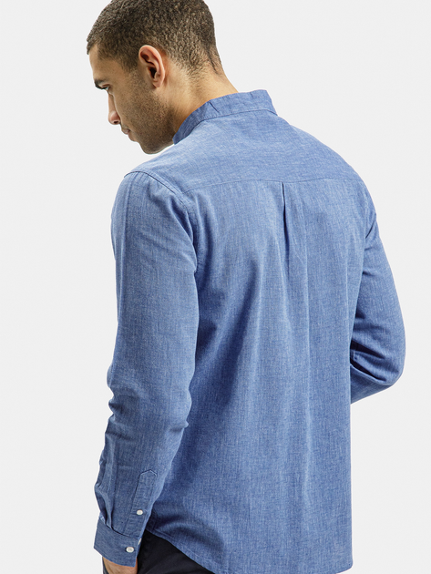 Koszula męska bawełniana Cross Jeans 35602-005 2XL Niebieska (8697319764796) - obraz 2