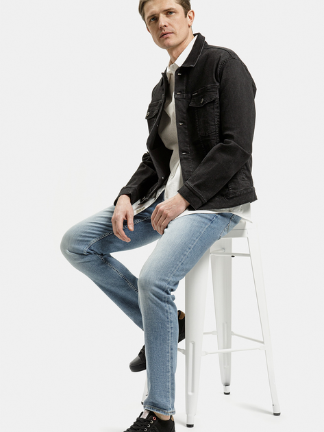 Сорочка бавовняна літня чоловіча Cross Jeans 35603-008 3XL Біла (8697319779134) - зображення 3