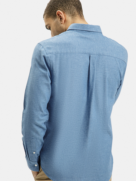 Koszula męska bawełniana Cross Jeans 35605-005 XL Niebieska (8697319764901) - obraz 2