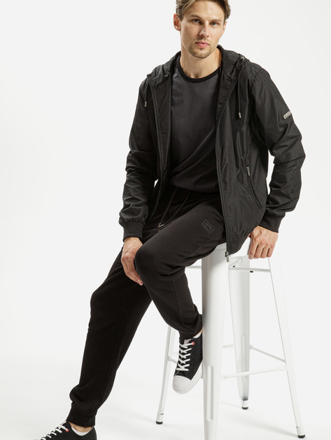 Спортивні штани чоловічі Cross Jeans 49072-020 L Чорні (8697319752656) - зображення 3