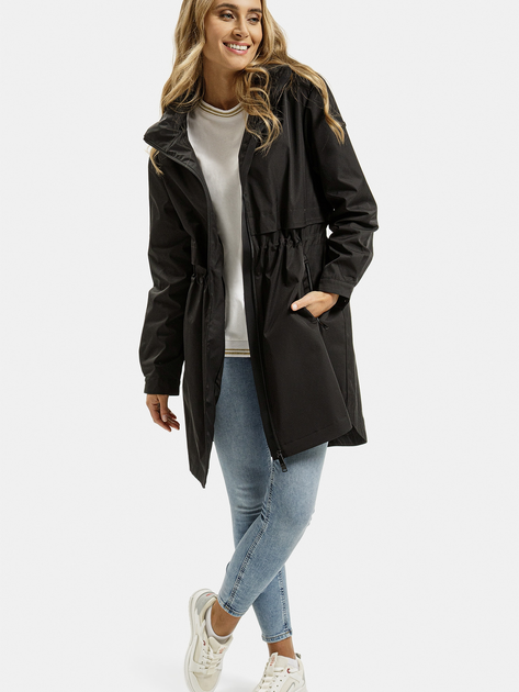 Тренч жіночий Cross Jeans 81277-020 M Чорний (8697319737530) - зображення 3