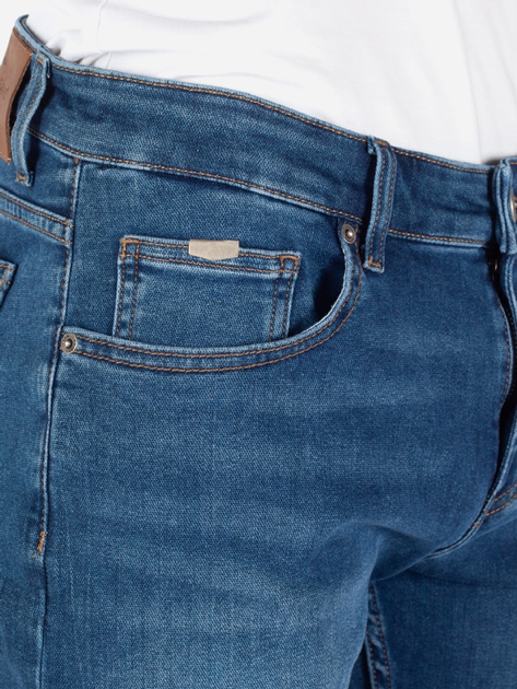 Spodenki męskie jeansowe Cross Jeans A 565-189 38 Niebieskie (8697319600940) - obraz 4