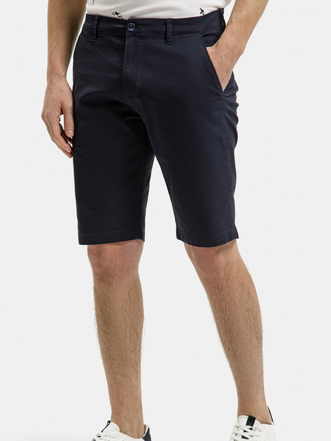 Spodenki męskie bawełniane Cross Jeans A 565-278 30 Granatowe (8697319604696) - obraz 1