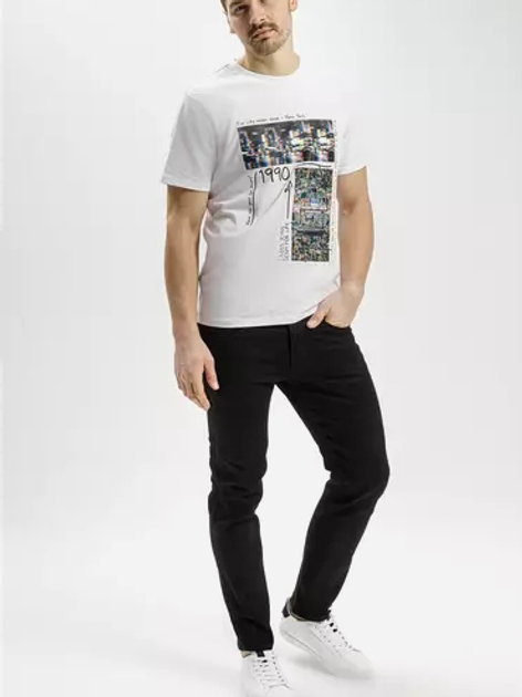 Джинси Regular Fit чоловічі Cross Jeans C 132-017 33-34 Чорні (8699438815786) - зображення 3