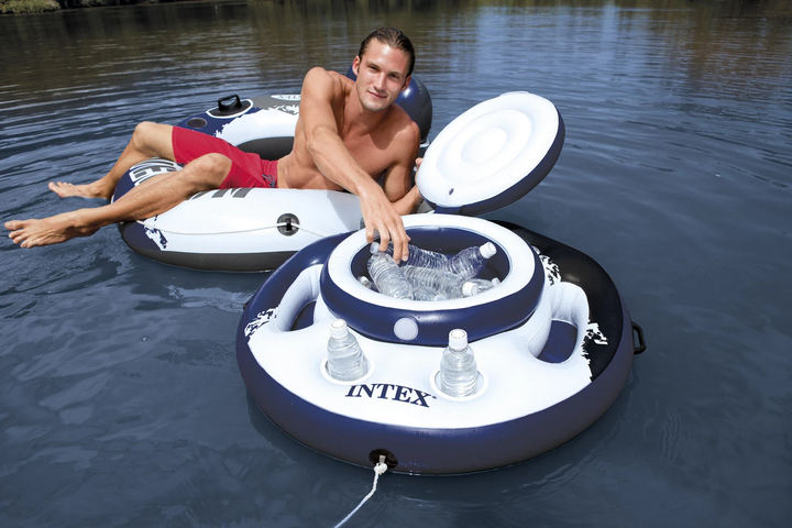 Duża lodówka pływająca do basenu Intex 89 cm 56822 (0078257568222) - obraz 4