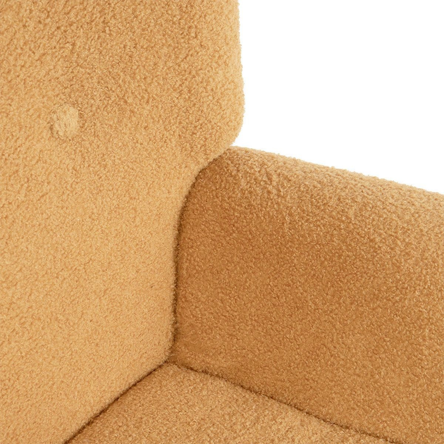 М'яке крісло Homla MOSS TEDDY BOUCLE 70 x 95 см Orange (5904183828572) - зображення 4